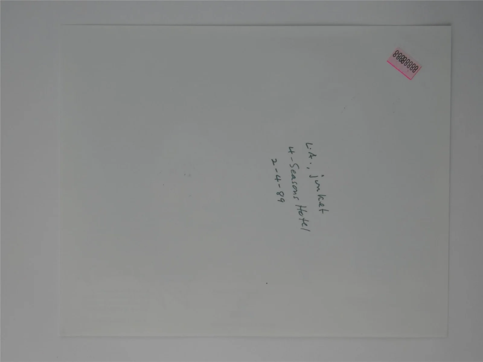 Corey Feldman — Corey Feldman Meredith Salenger Signed B&W 8x10 Promo Photo Dream A Little Dream, image 4