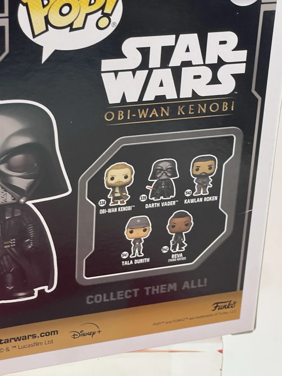 Hayden Christensen — HAYDEN CHRISTENSEN, O'Connell & Bistrevsky SIGNED DARTH VADER FUNKO POP 539 JSA, изображение 5