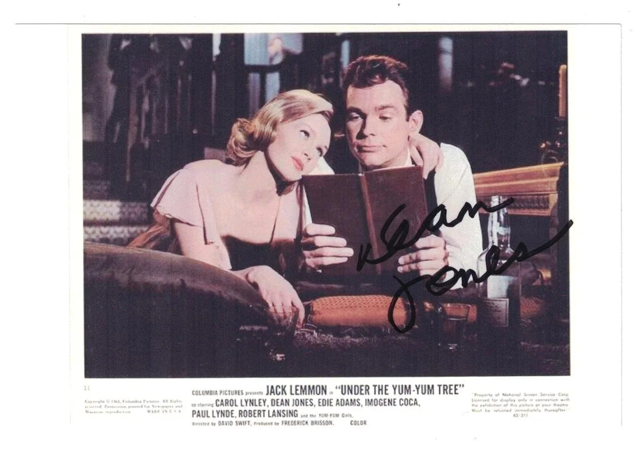 Dean Jones — Dean Jones Signed Autographed 4 x 6 Photo Actor