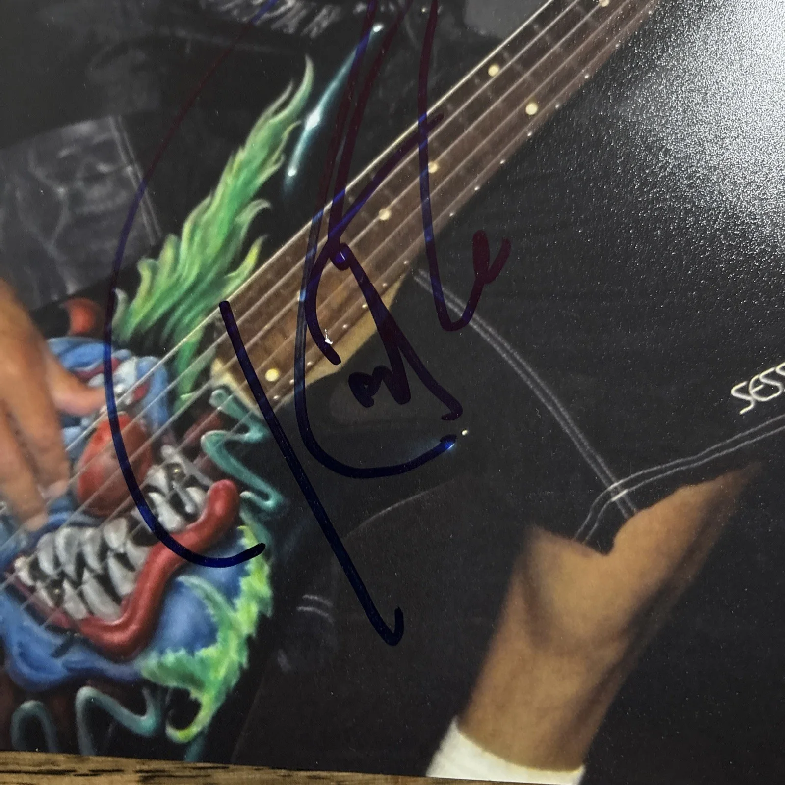 Robert Trujillo Authentic Signed 11x14 Photo W/ PSA/DNA COA Metallica, image 2
