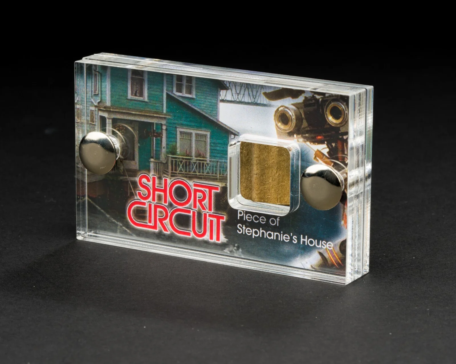 Movie Prop Short Circuit Screen Used Original Stephanie's house section & COA, изображение 2