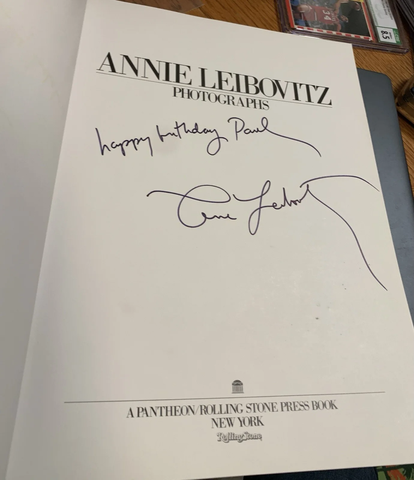 ANNIE LEIBOVITZ 1983 Photo Graphs SIGNED soft copy, image 3