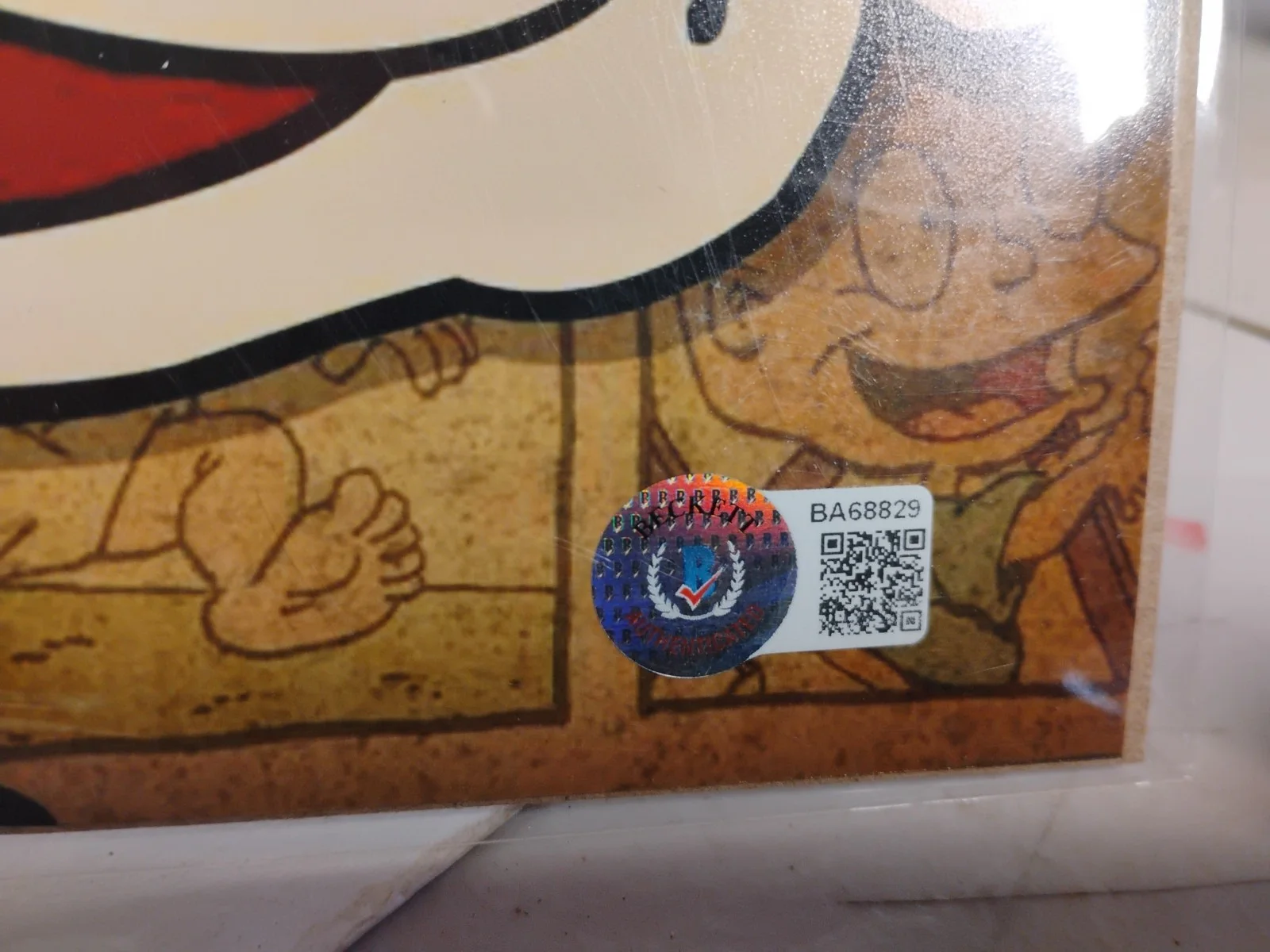 EG DAILY — BAM BOX E.G. DAILY AUTOGRAPHED PHOTO RUGRATS TOMMY PICKLES #1 BECKETT CERT, image 3