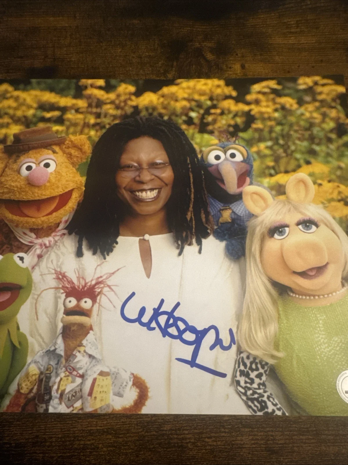 WHOOPI GOLDBERG — WHOOPI GOLDBERG Signed 8x10 PHOTO Beckett Authenticated BAS, изображение 2