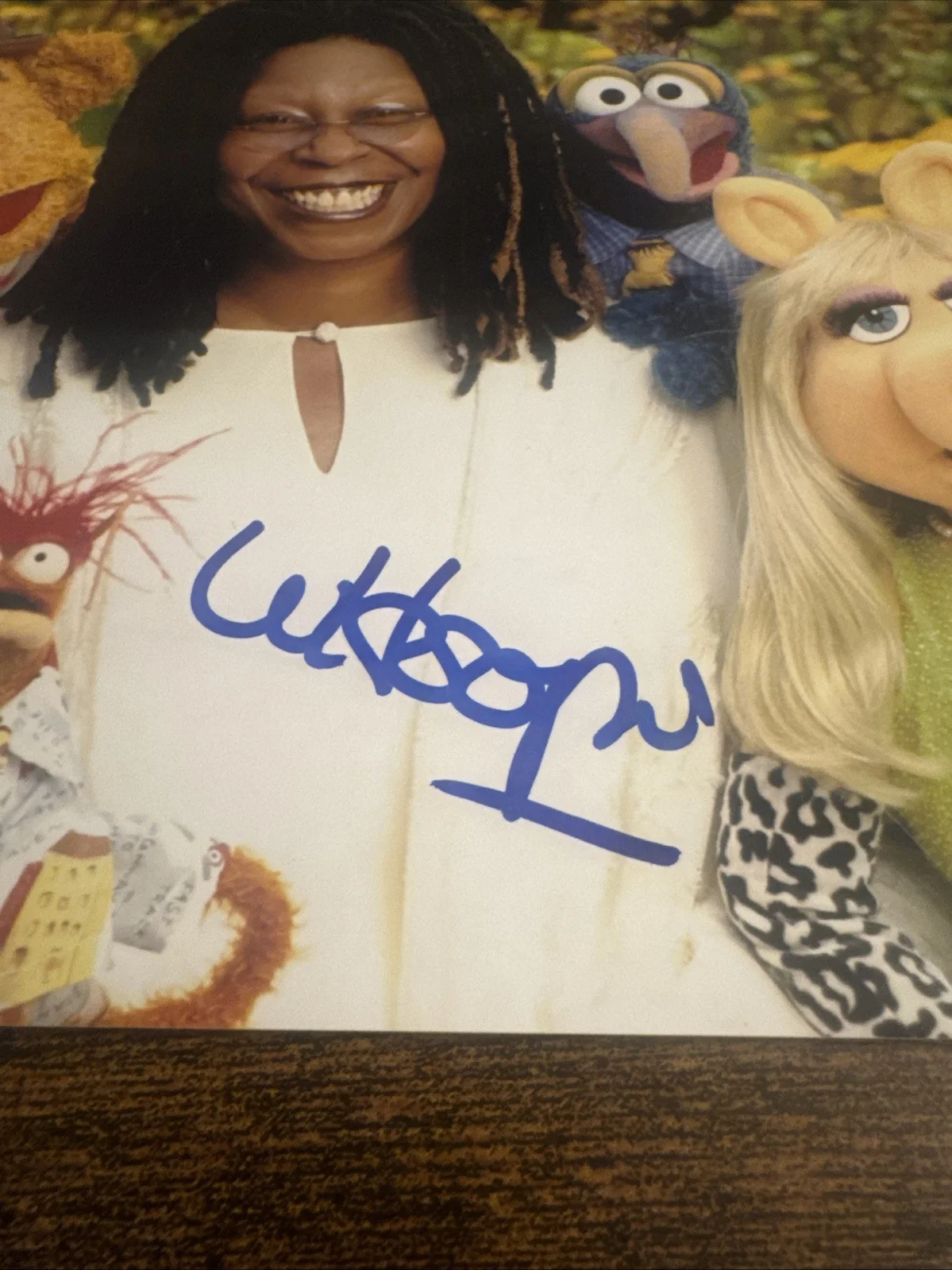 WHOOPI GOLDBERG — WHOOPI GOLDBERG Signed 8x10 PHOTO Beckett Authenticated BAS, изображение 3