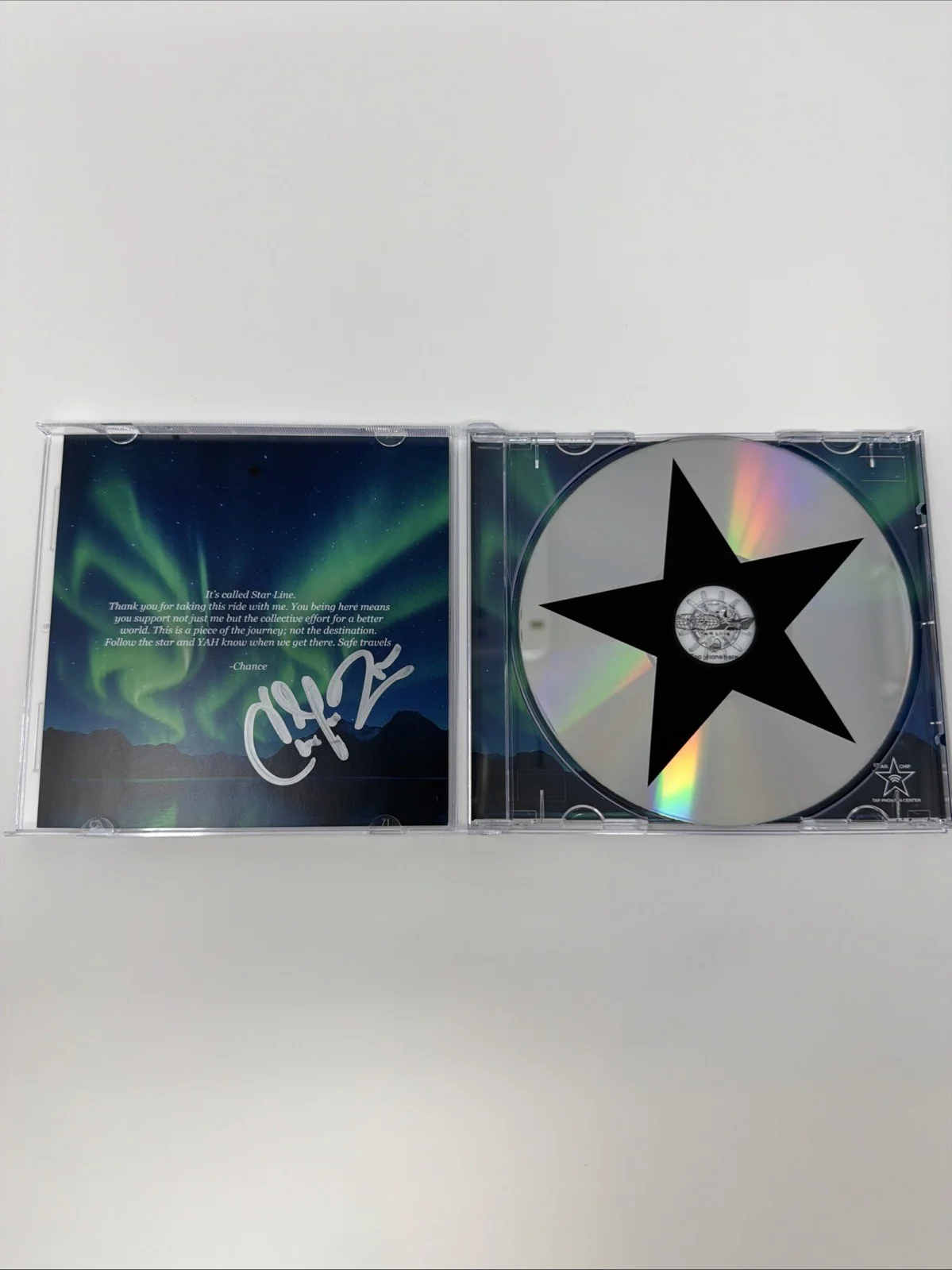 AUTOGRAPHED SIGNED Chance The Rapper - Starline - 2025 CD, image 2