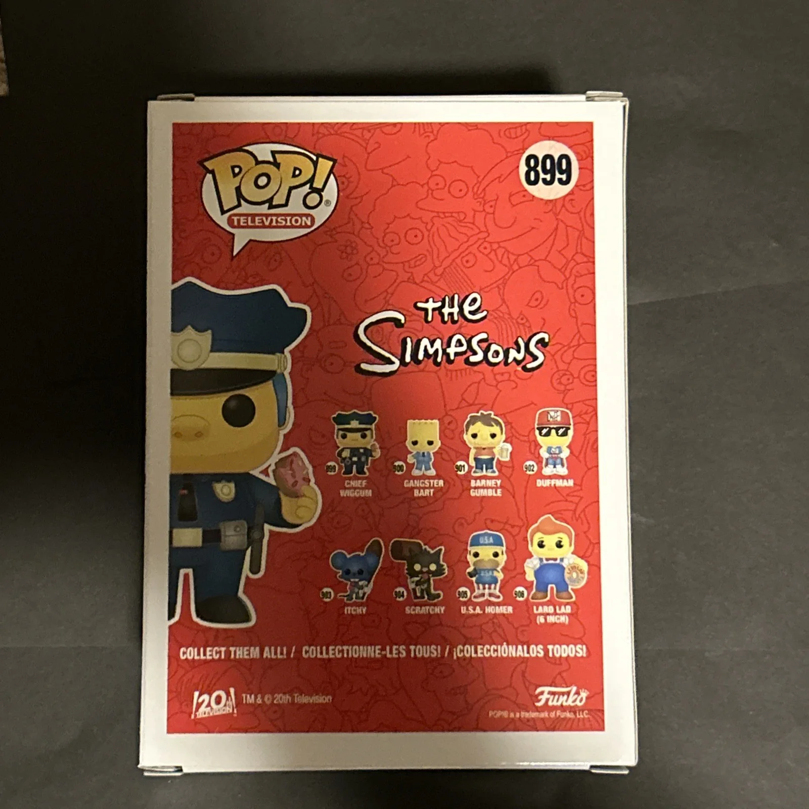 Hank Azaria — Hank Azaria "The Simpsons" AUTOGRAPH Signed 'Chief Wiggum' 899 Funko Pop COA, image 3