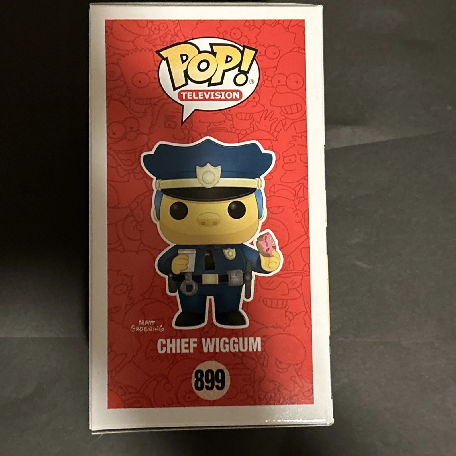 Hank Azaria — Hank Azaria "The Simpsons" AUTOGRAPH Signed 'Chief Wiggum' 899 Funko Pop COA, image 4
