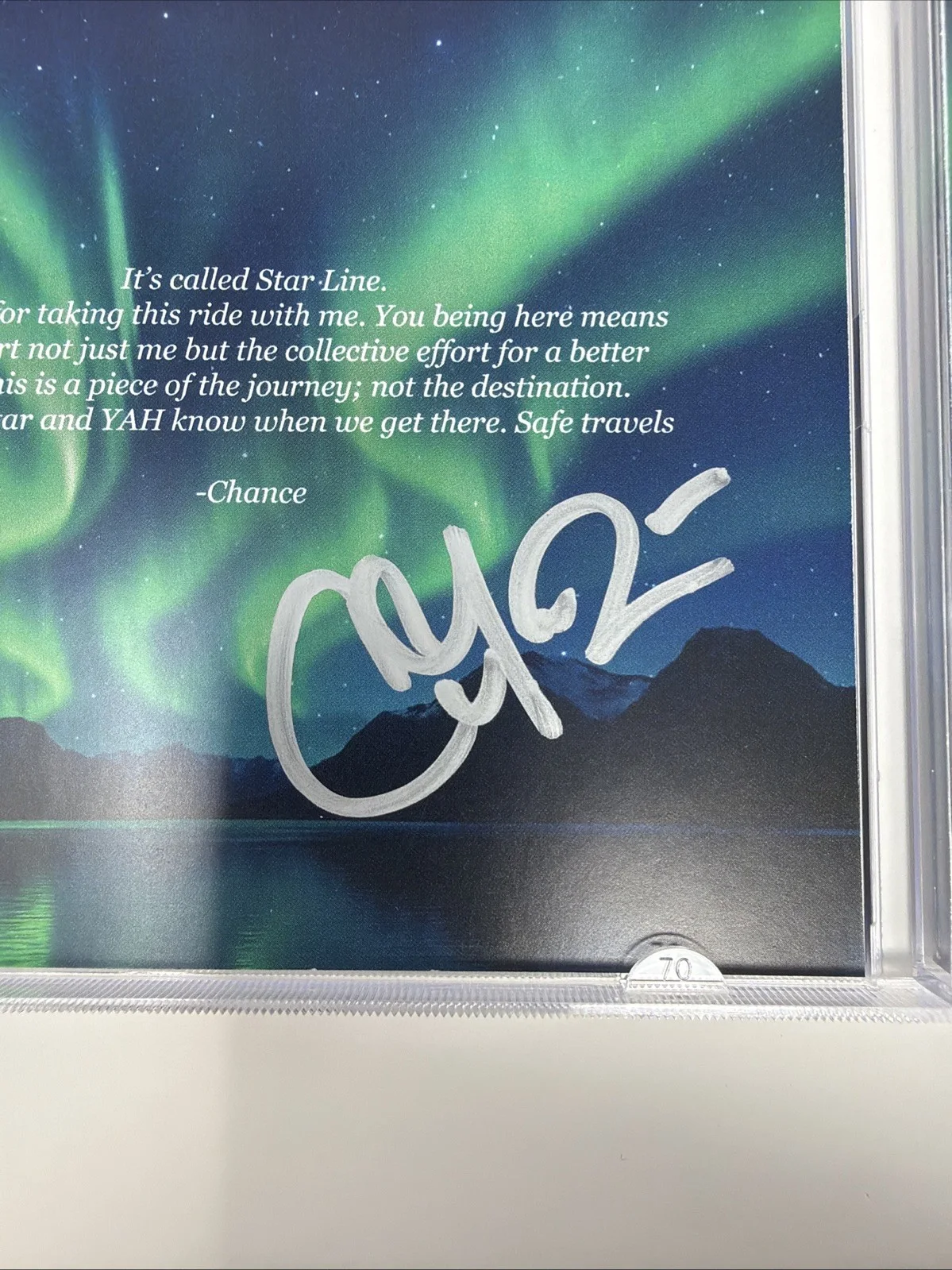 NEW SIGNED Chance the Rapper Star Line CD Album Hop Hop Starline Compact Disc, изображение 3