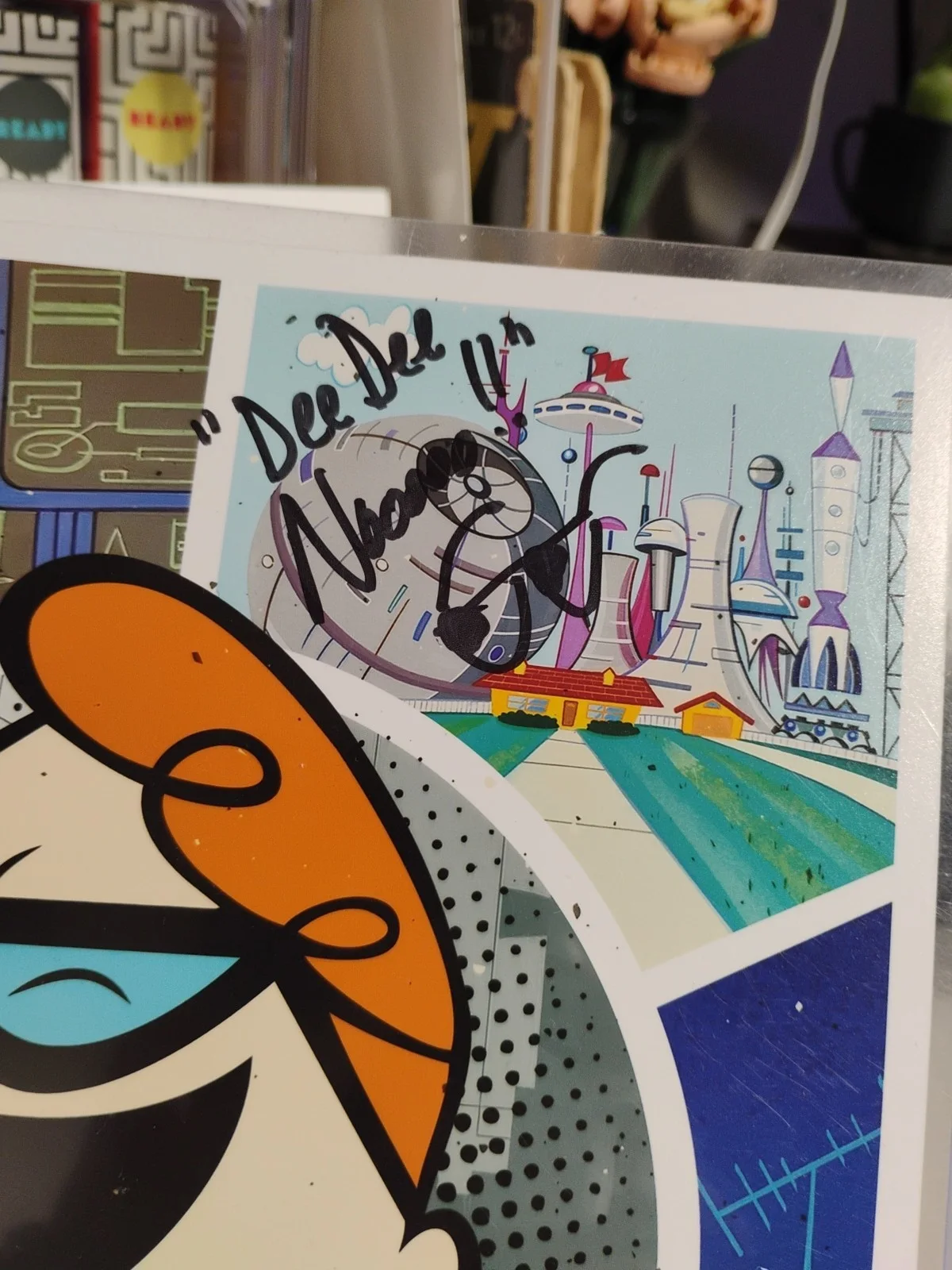 Candi Milo — Dexter's Lab Candi Milo & DeeDee Signed Autograph 8X10 photo Beckett COA 18/50, изображение 2