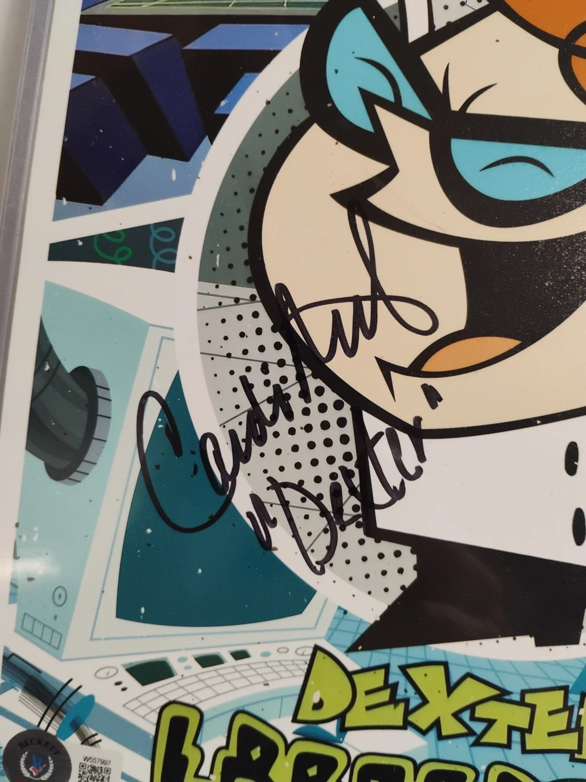 Candi Milo — Dexter's Lab Candi Milo & DeeDee Signed Autograph 8X10 photo Beckett COA 18/50, изображение 3