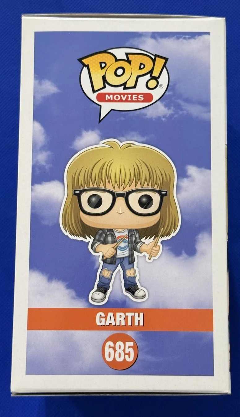 Dana Carvey — Dana Carvey Signed Funko Pop Wayne's World Garth #685 Autograph JSA COA, изображение 4