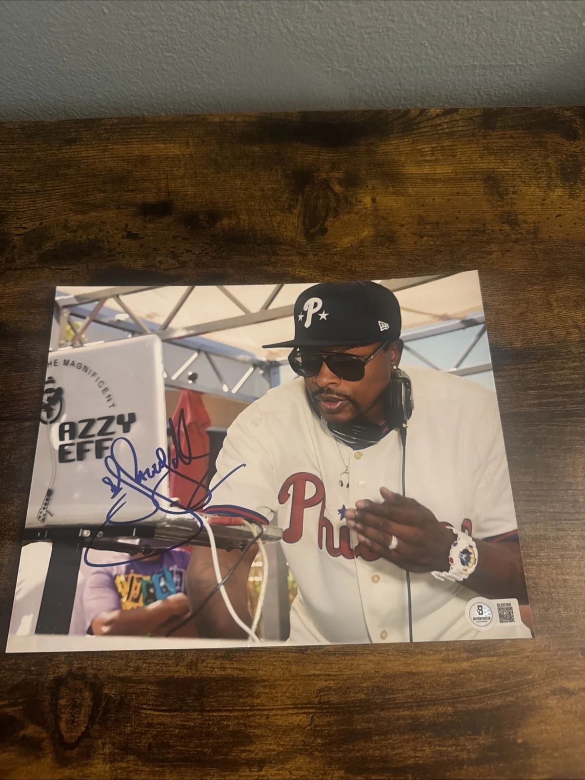 DJ Jazzy Jeff — DJ Jazzy Jeff of The Fresh Prince Signed 8x10 Photo W/ Beckett Coa