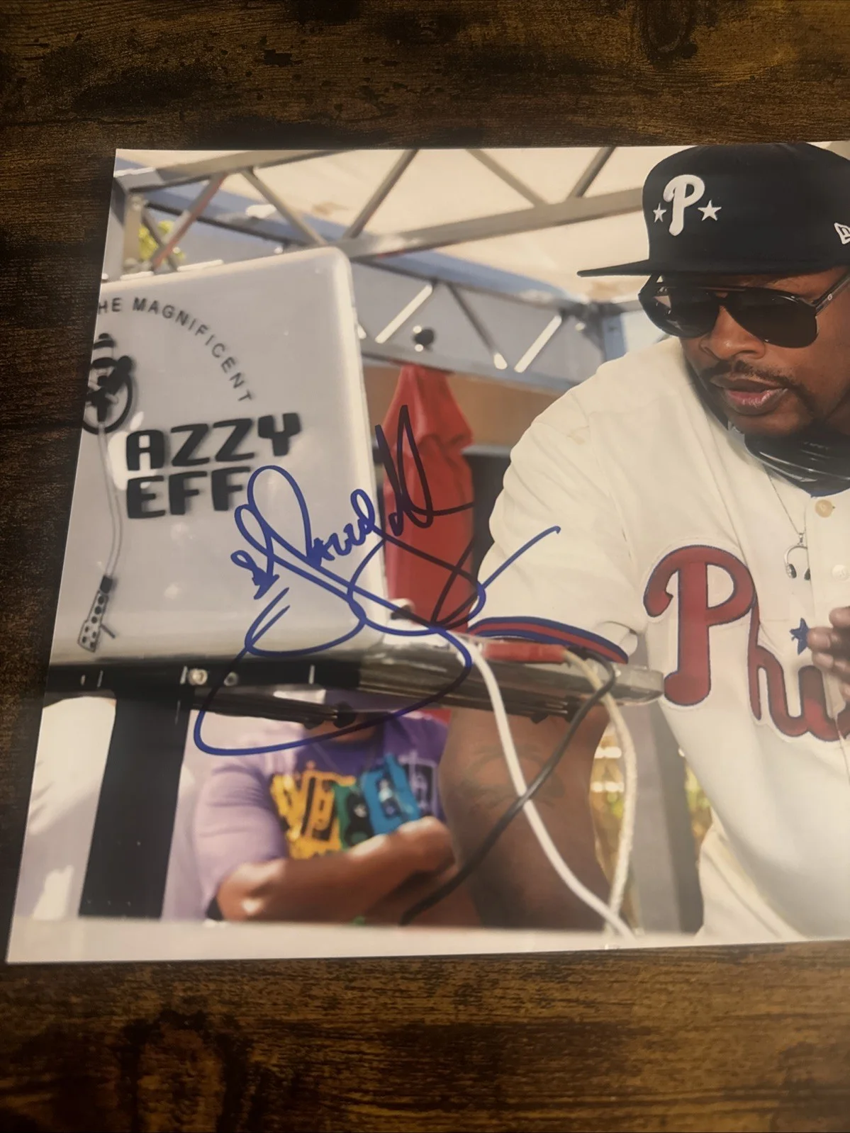 DJ Jazzy Jeff — DJ Jazzy Jeff of The Fresh Prince Signed 8x10 Photo W/ Beckett Coa, изображение 2