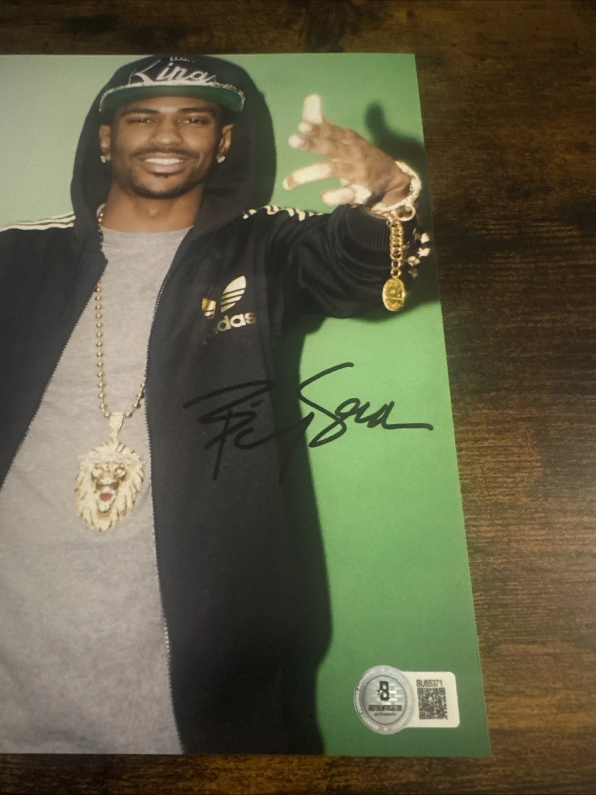 BIG SEAN SIGNED 8X10 PHOTO Ffoe Detroit Beckett Coa, изображение 2