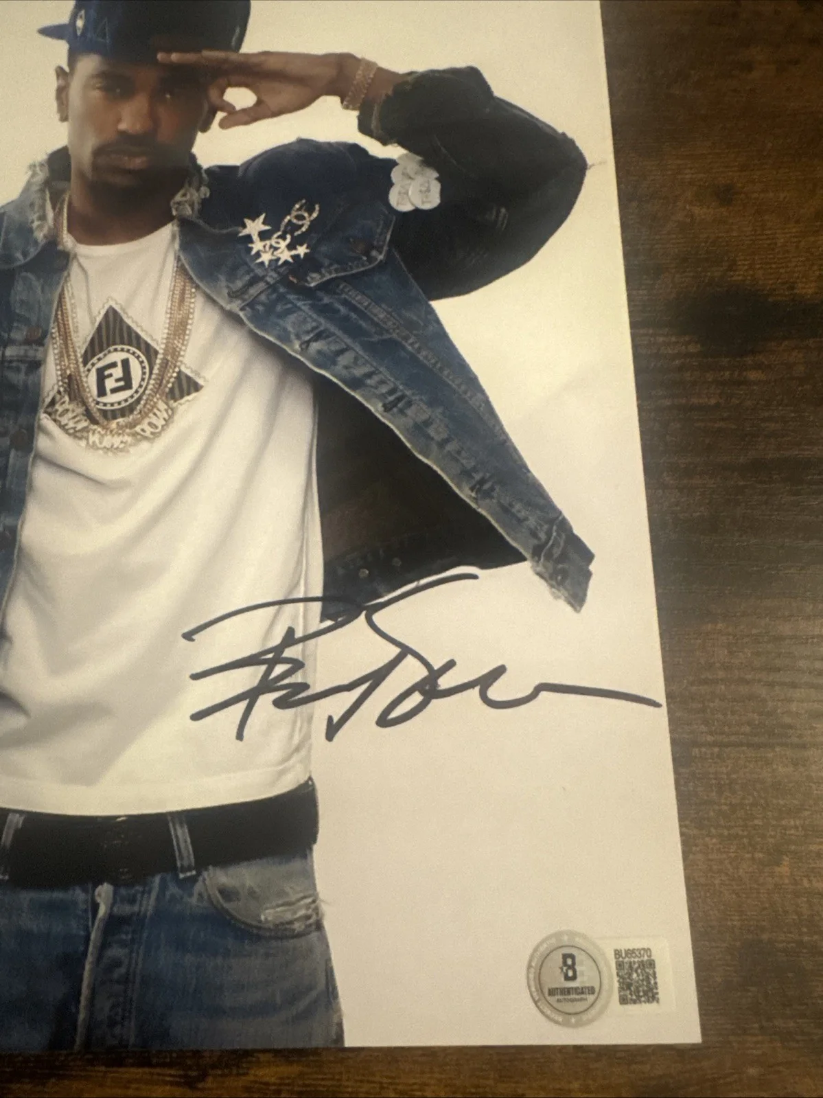 BIG SEAN SIGNED 8X10 PHOTO Ffoe Detroit Beckett Coa, image 2