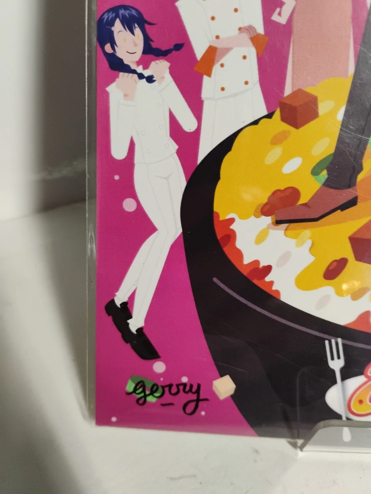 8x10 Artist Signed Limited Numbered Print 8x10 Food Wars Anime' animation, изображение 2