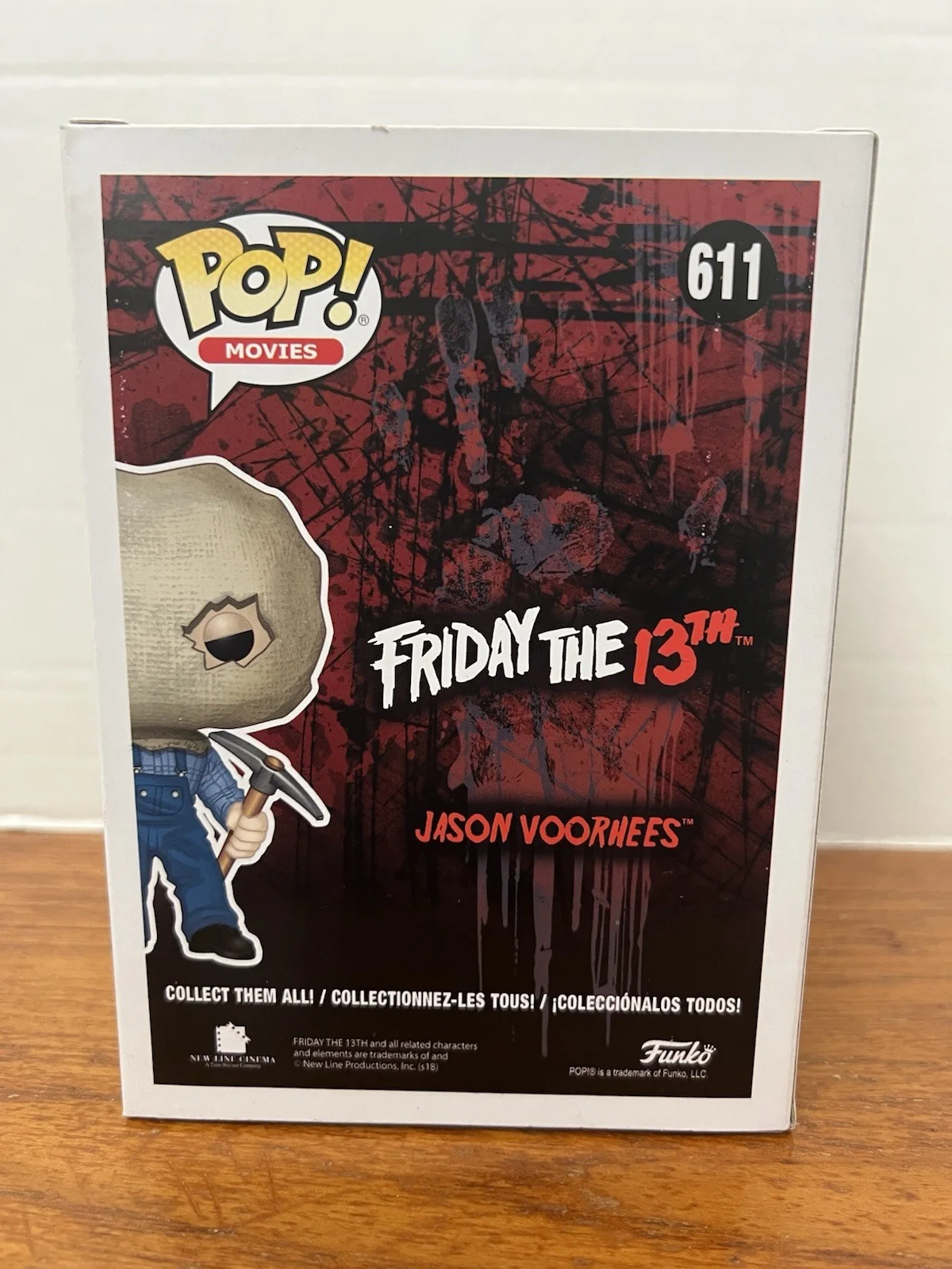Ari Lehman — Ari Lehman SIGNED JASON VOORHEES FUNKO 611 FRIDAY THE 13TH JSA 1 Of 1 Artist, изображение 3