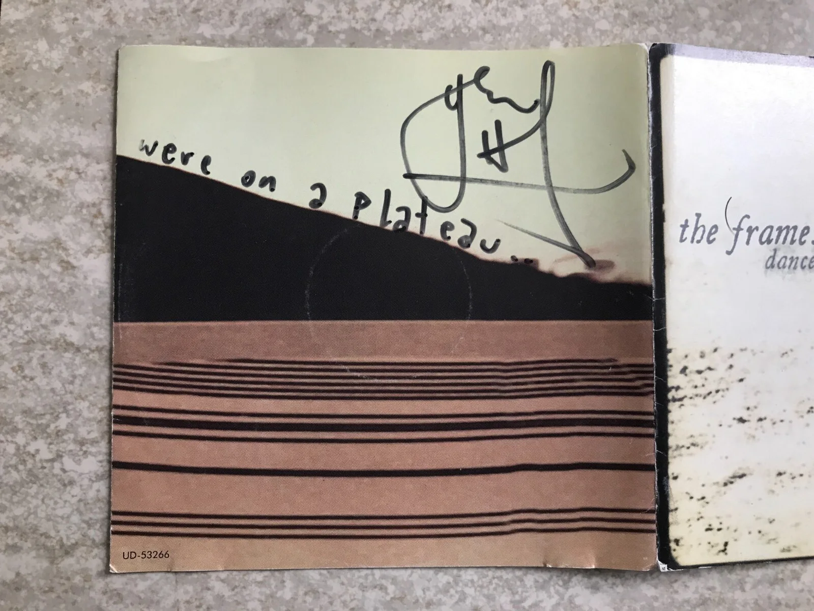 GLEN HANSARD THE FRAMES OSCAR WINNER signed autographed Dance the Devil CD cover, image 2
