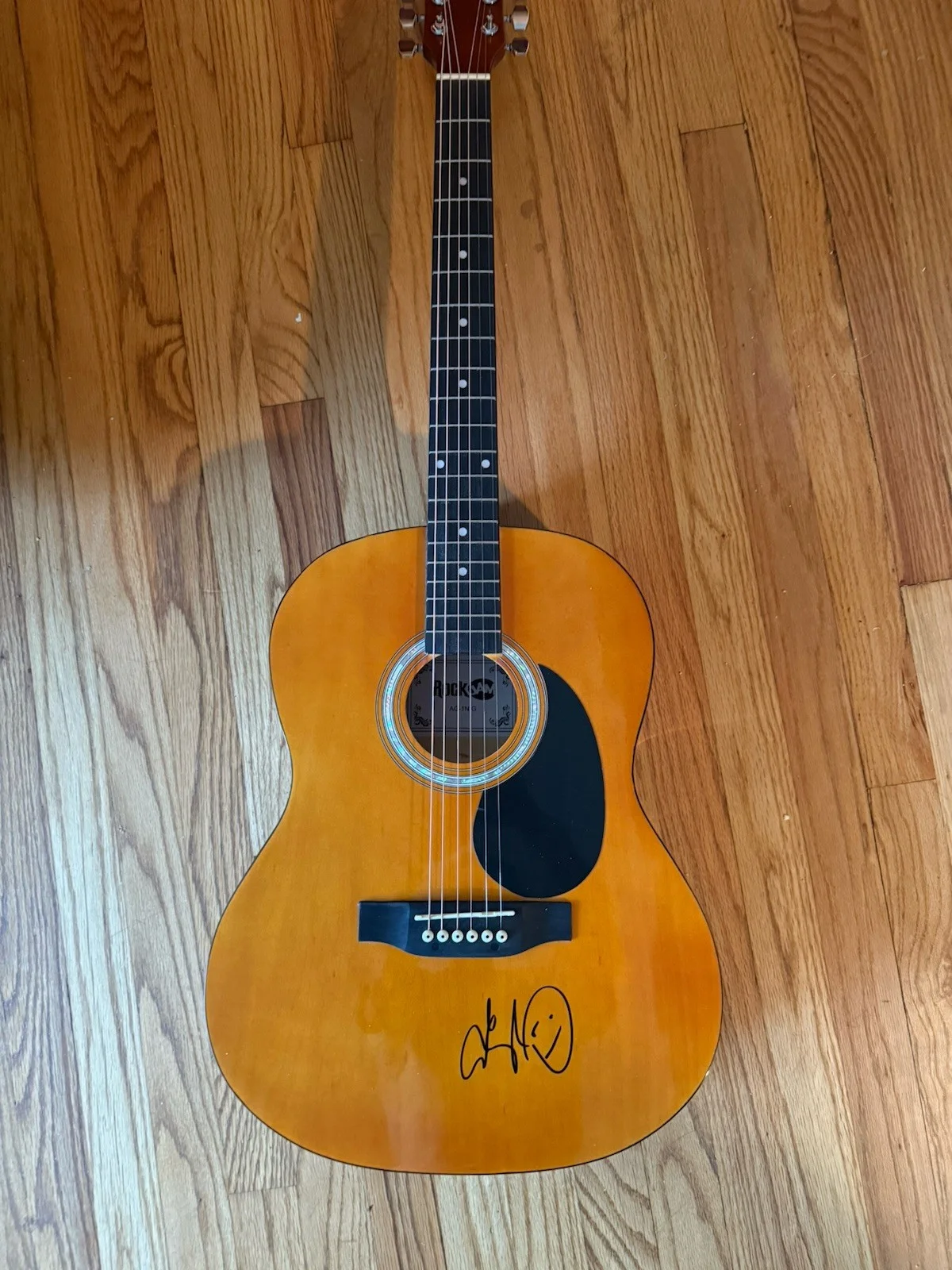 Adam Sandler Signed AUTOGRAPH Full Size Acoustic Guitar BECKETT BAS COA, image 2