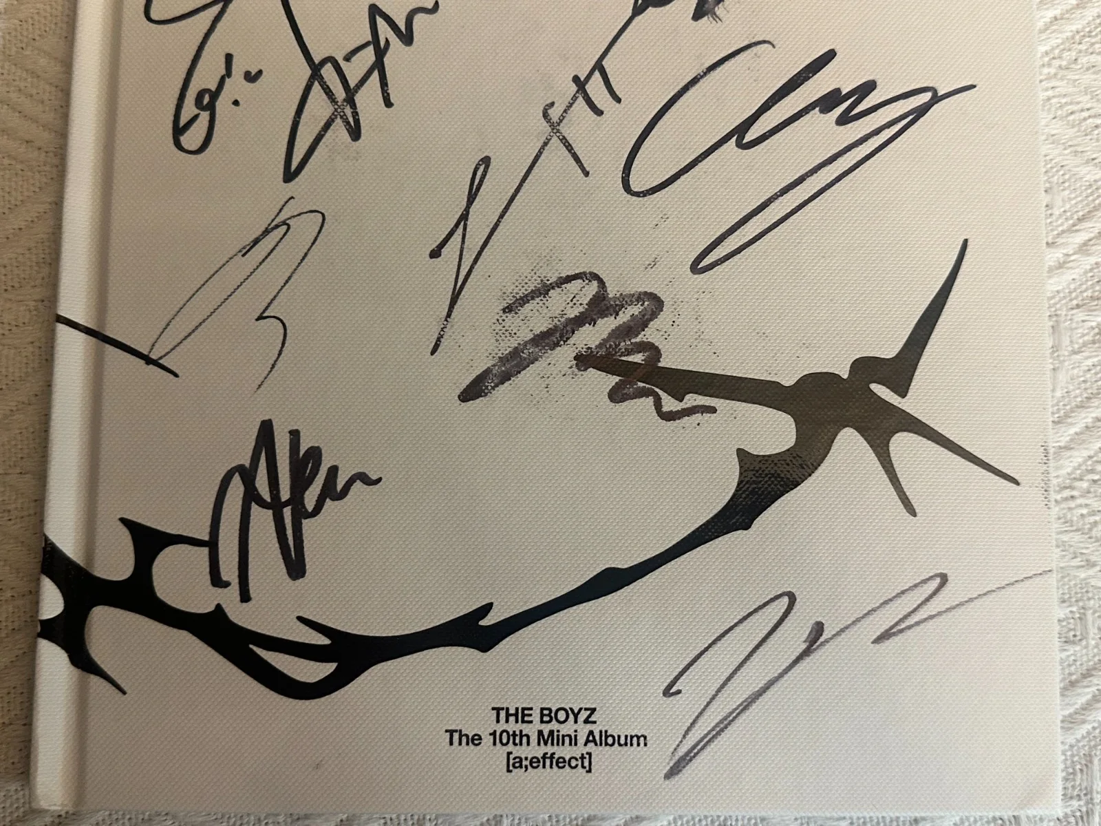 The Boyz Special Unit- ALL MEMBERS Autograph(Signed) PROMO ALBUM, image 3