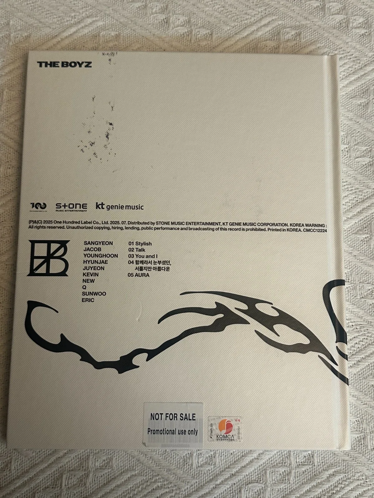 The Boyz Special Unit- ALL MEMBERS Autograph(Signed) PROMO ALBUM, image 5
