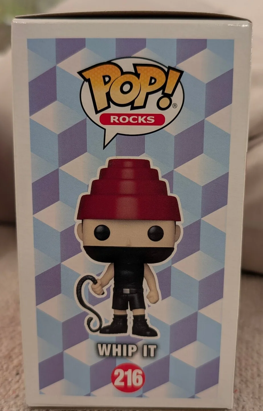 MARK MOTHERSBAUGH signed FUNKO POP Devo WHIP IT JSA Authenticated, image 4