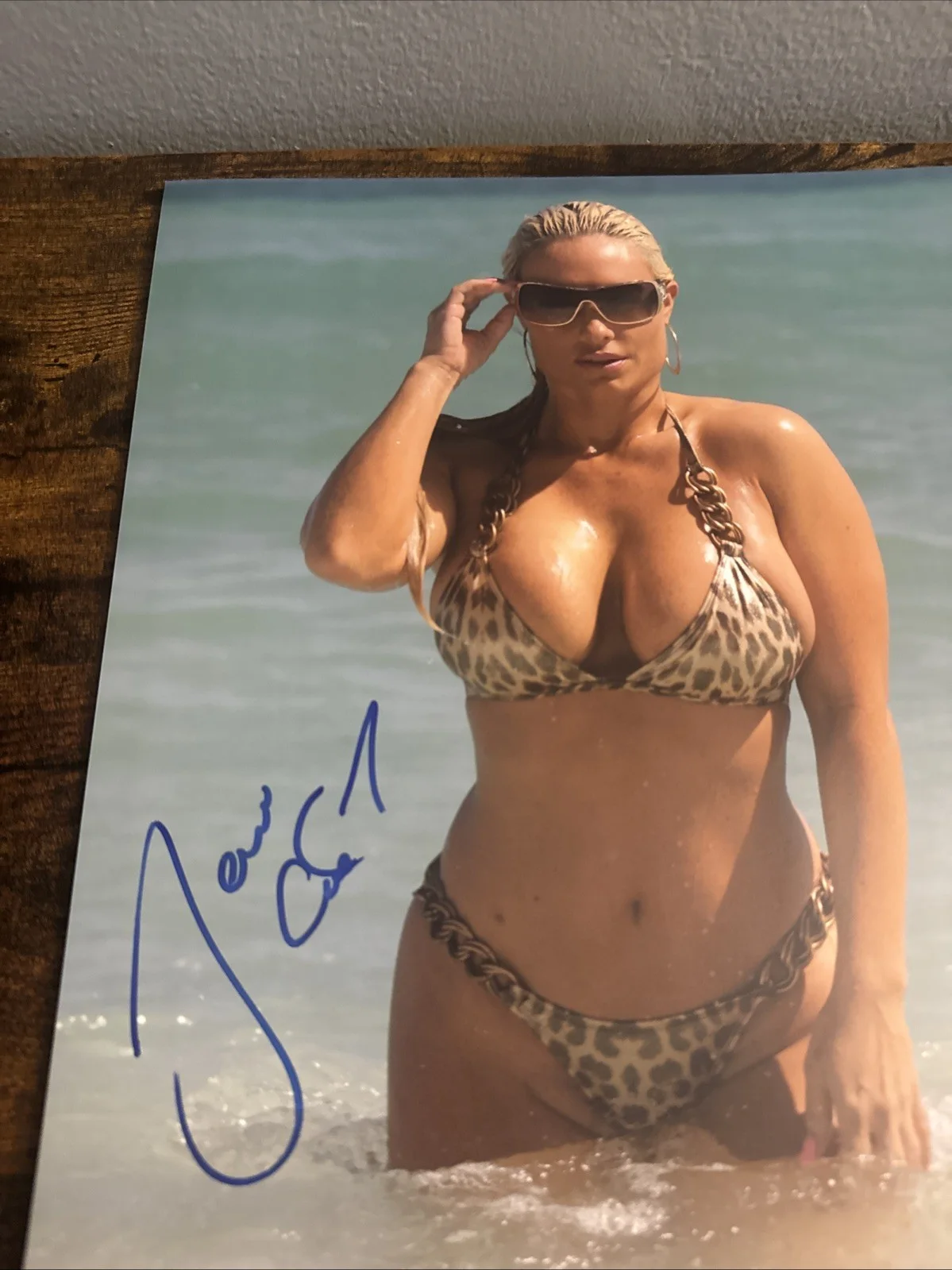 HOT COCO AUSTIN SIGNED AUTOGRAPH 11x14 PHOTO BAS BECKETT ICE LOVES COCO ICE T, изображение 2