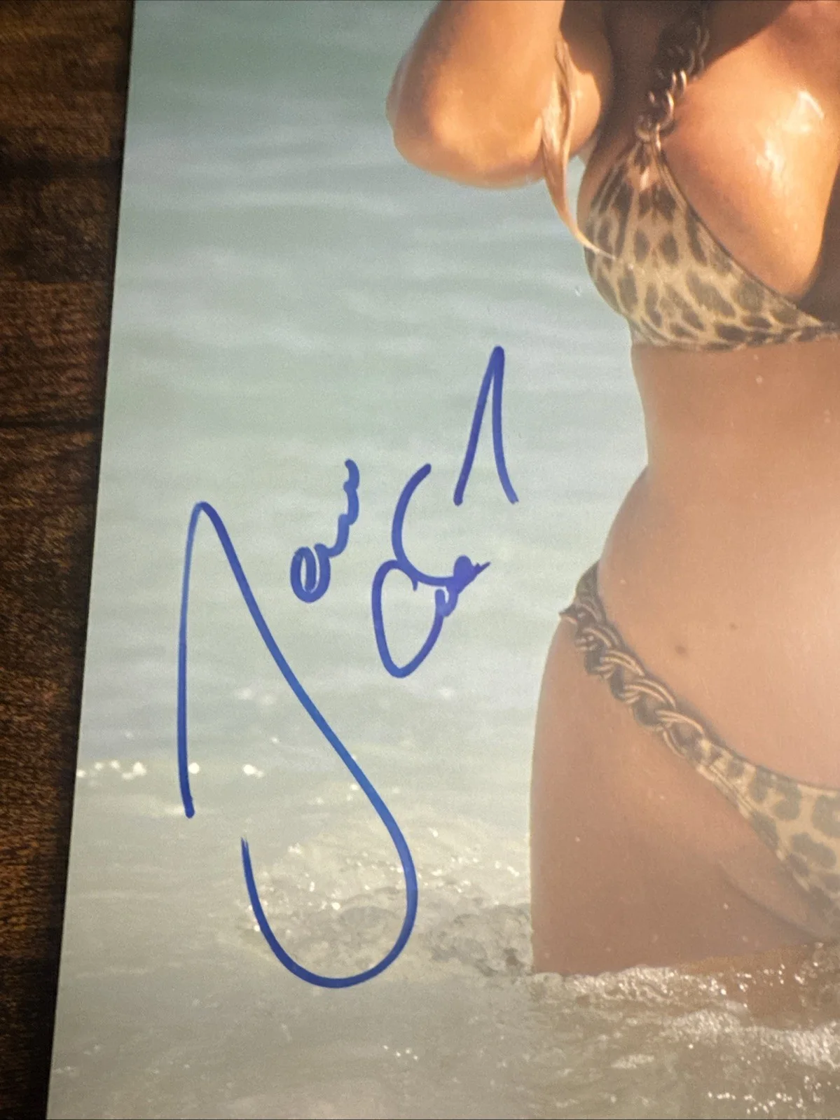 HOT COCO AUSTIN SIGNED AUTOGRAPH 11x14 PHOTO BAS BECKETT ICE LOVES COCO ICE T, изображение 3
