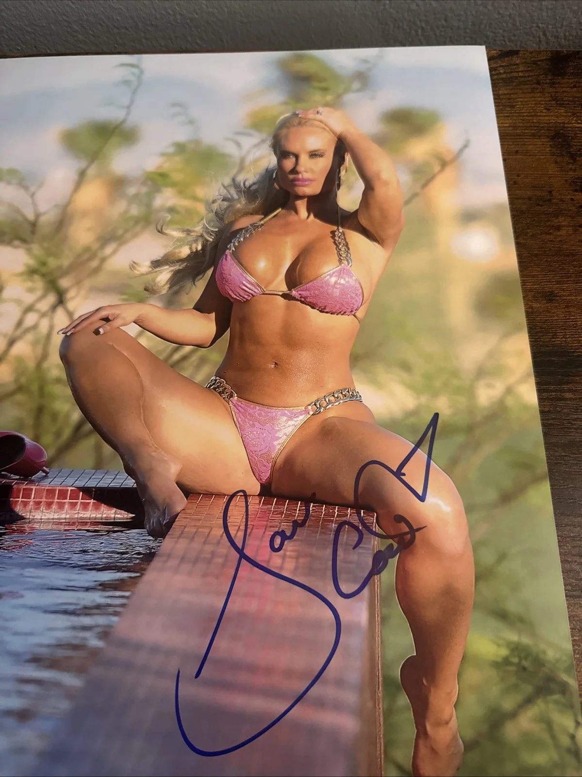 HOT COCO AUSTIN SIGNED AUTOGRAPH 11x14 PHOTO BAS BECKETT ICE LOVES COCO ICE T, изображение 2