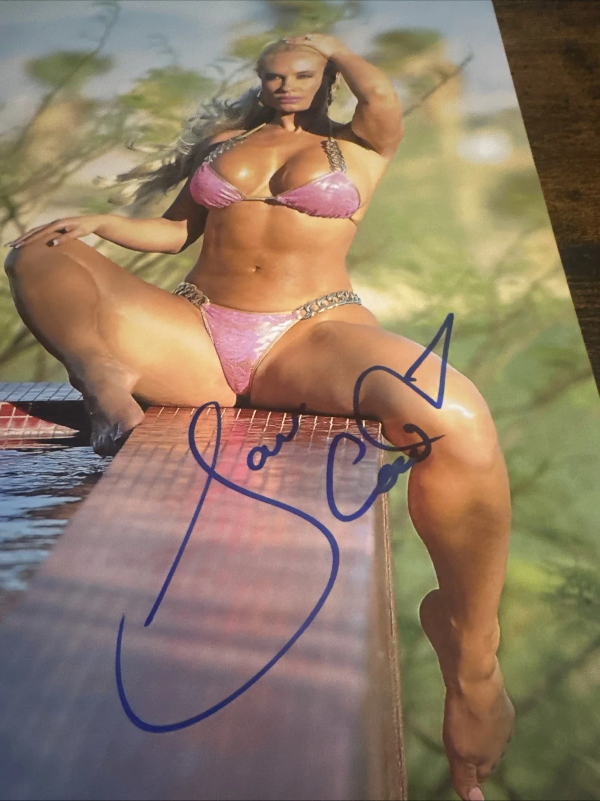 HOT COCO AUSTIN SIGNED AUTOGRAPH 11x14 PHOTO BAS BECKETT ICE LOVES COCO ICE T, изображение 3