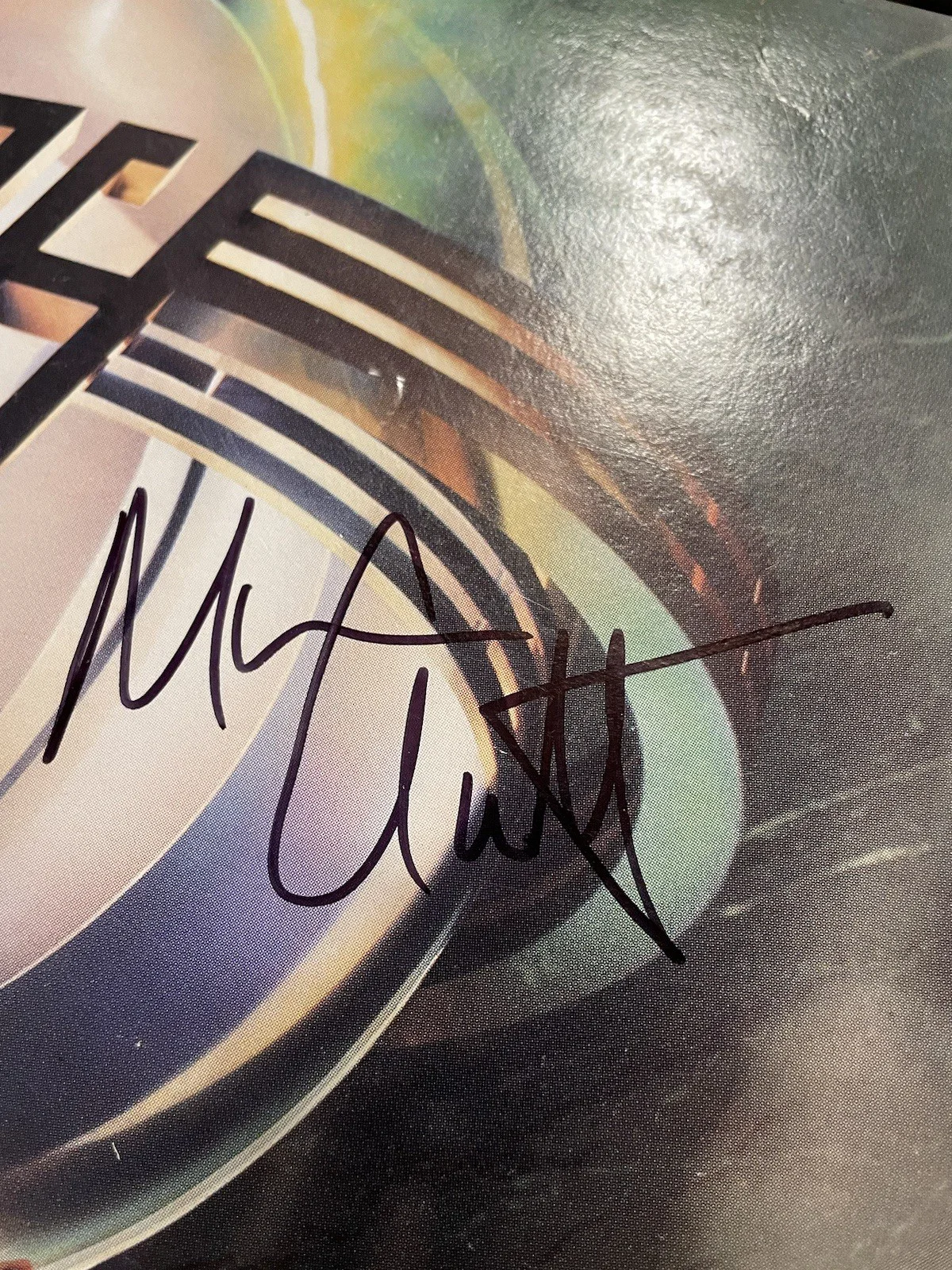 VAN HALEN Signed Autograph record LP Vintage Rock N Roll Music COA LOA X1, image 4