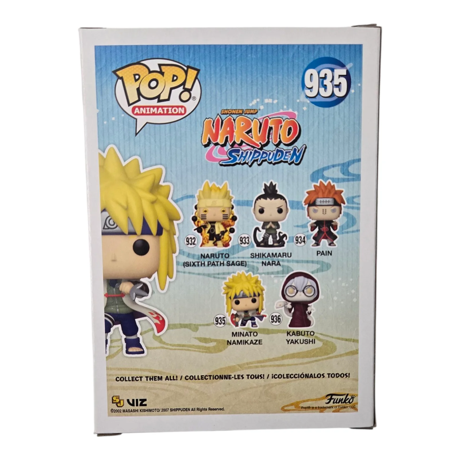 Tony Oliver — Minato Naruto Signed Funko Pop Autograph Tony Oliver 935 Inscribed JSA COA 74, image 3