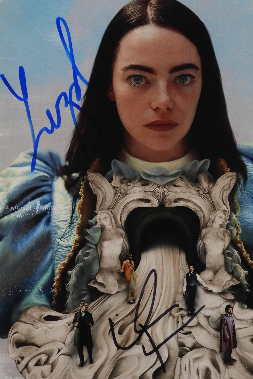 Willem Dafoe Yorgos Lanthimos JSA signed autograph 12 x 18 Photo Poor Things, изображение 2