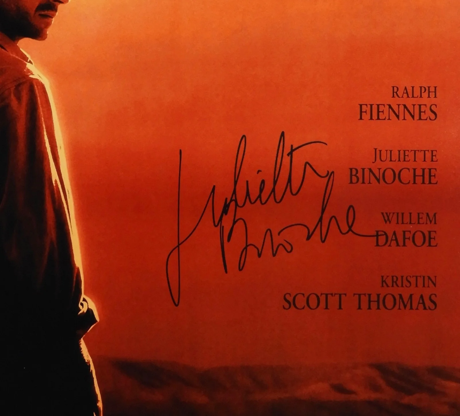 Juliette Binoche JSA signed autograph 12 x 18 Photo The English Patient, изображение 2