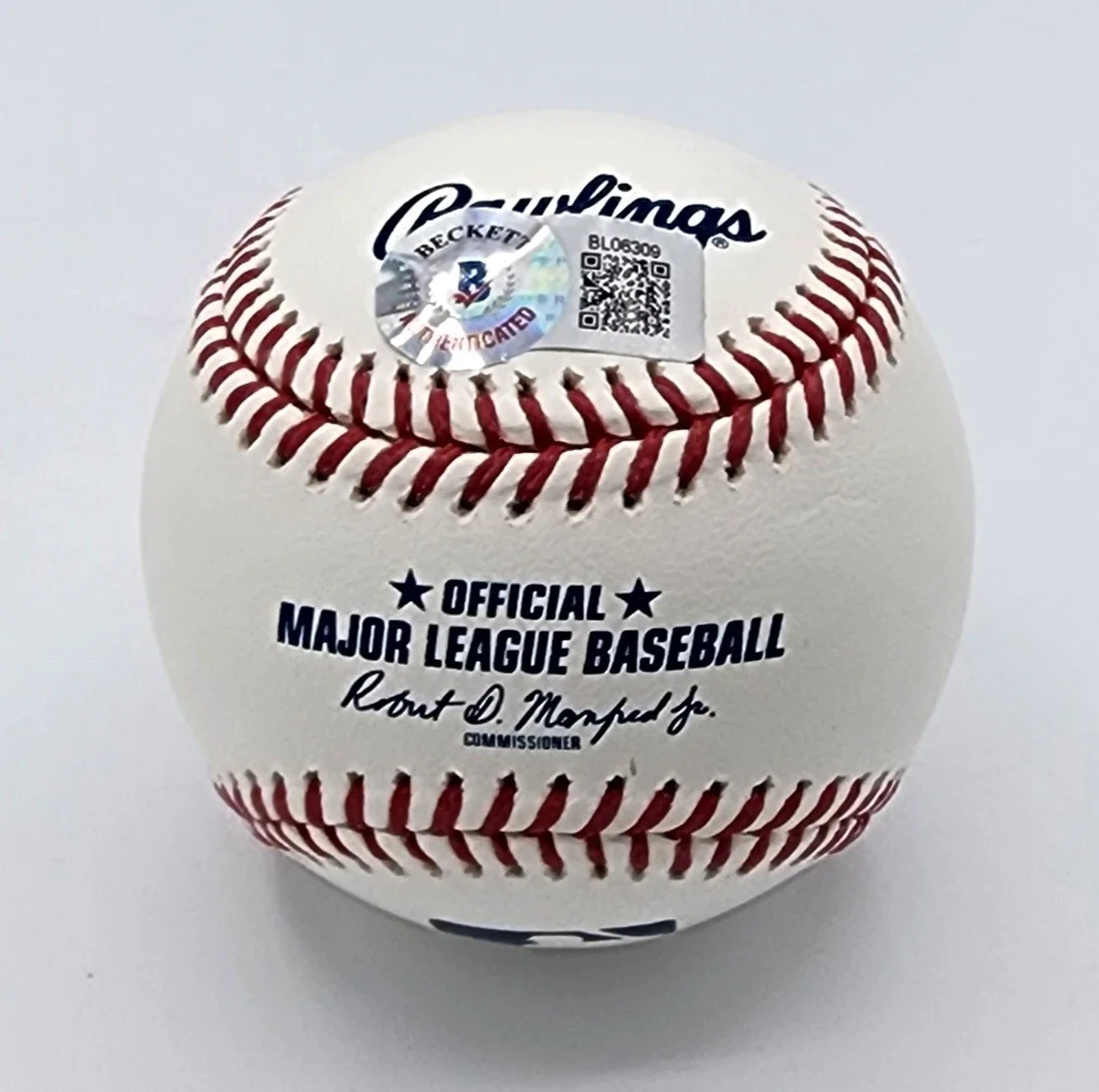 Kate Flannery — KATE FLANNERY AUTOGRAPHED ROMLB BASEBALL 'THE OFFICE DRUNK' MEREDITH BECKETT, изображение 2