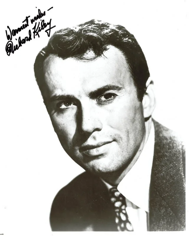 Richard Kiley — RICHARD KILEY - AUTOGRAPHED SIGNED PHOTOGRAPH