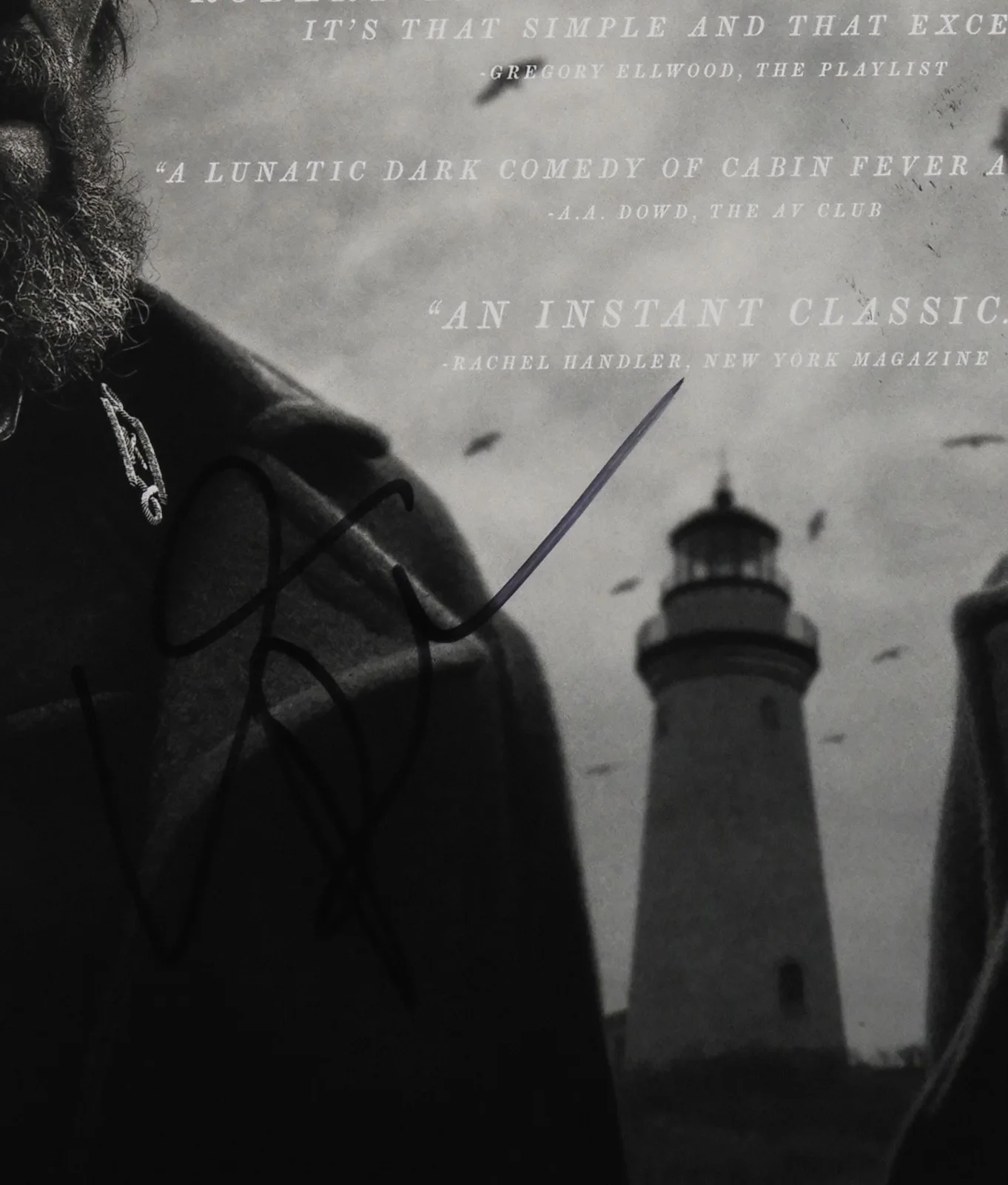 Willem Dafoe JSA signed autograph 12 x 18 Photo The Lighthouse, image 2
