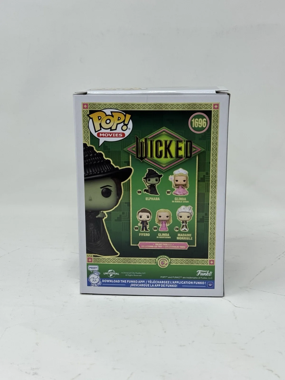 Cynthia Erivo — Cynthia Erivo Signed Wicked Elphaba Funko Pop #1696 Autograph Beckett COA, image 4