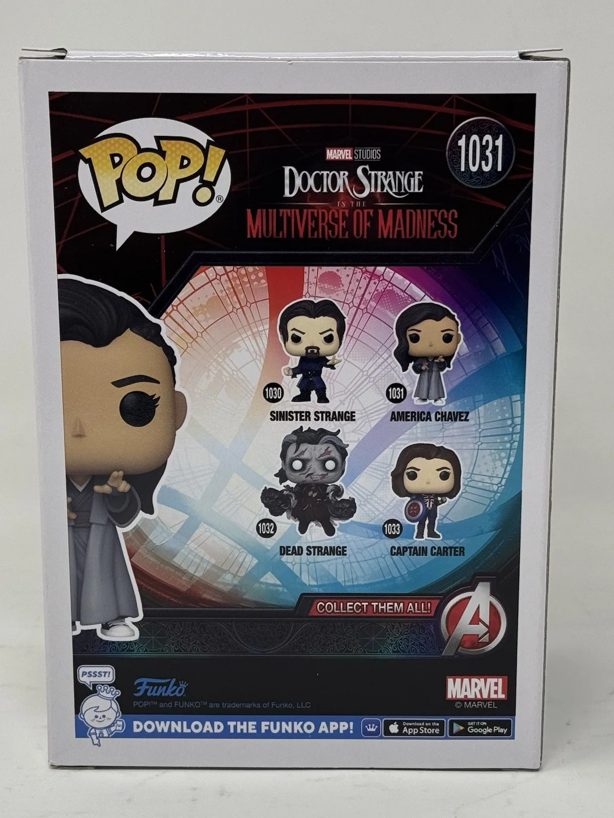 Xochitl Gomez — Xochitl Gomez Signed Doctor Strange America Chavez Funko Pop Marvel Beckett COA, image 5