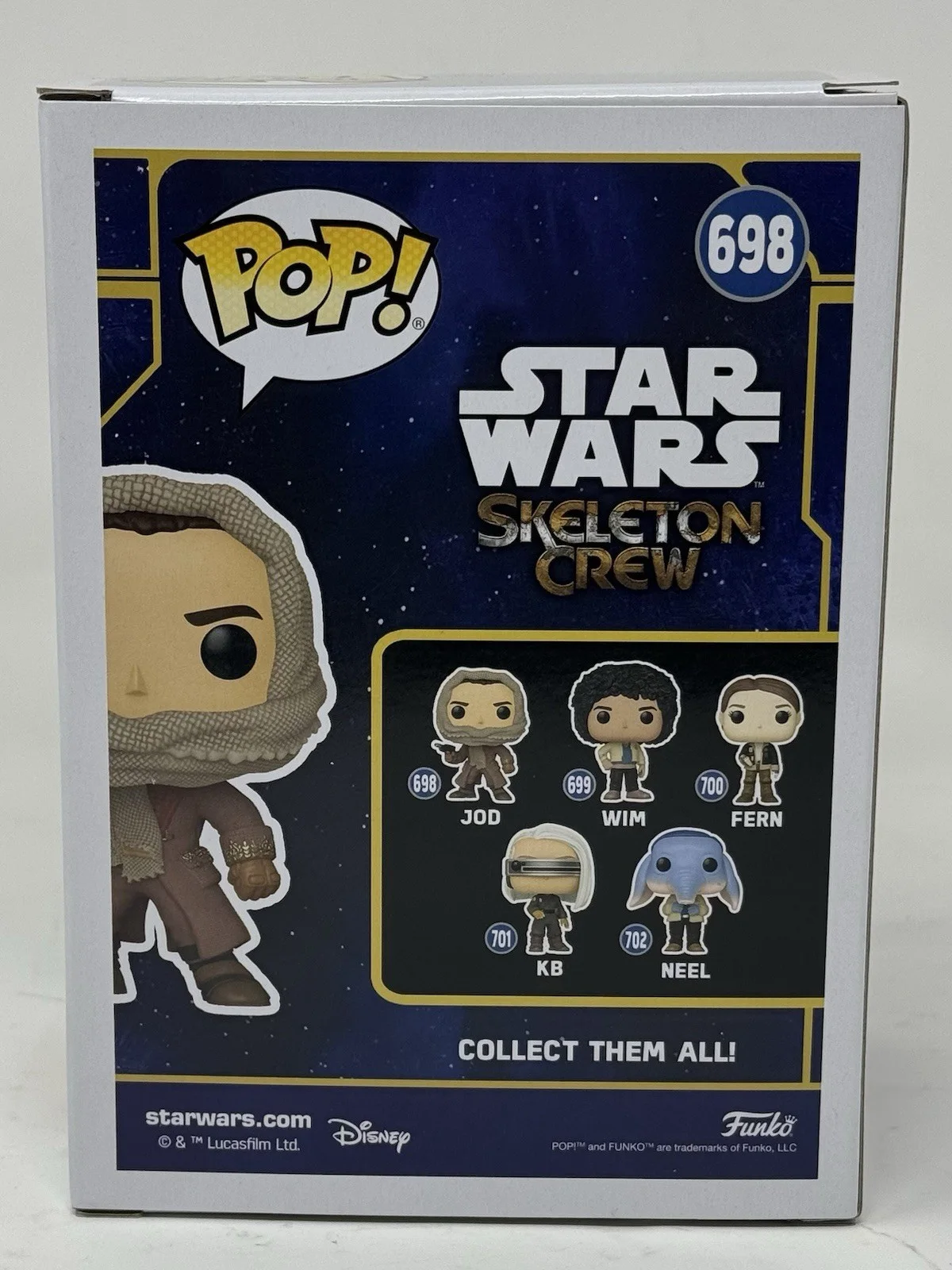 Jude Law — Jude Law Signed Star Wars: Skeleton Crew Jod Funko Pop 698 Autograph Beckett COA, image 5