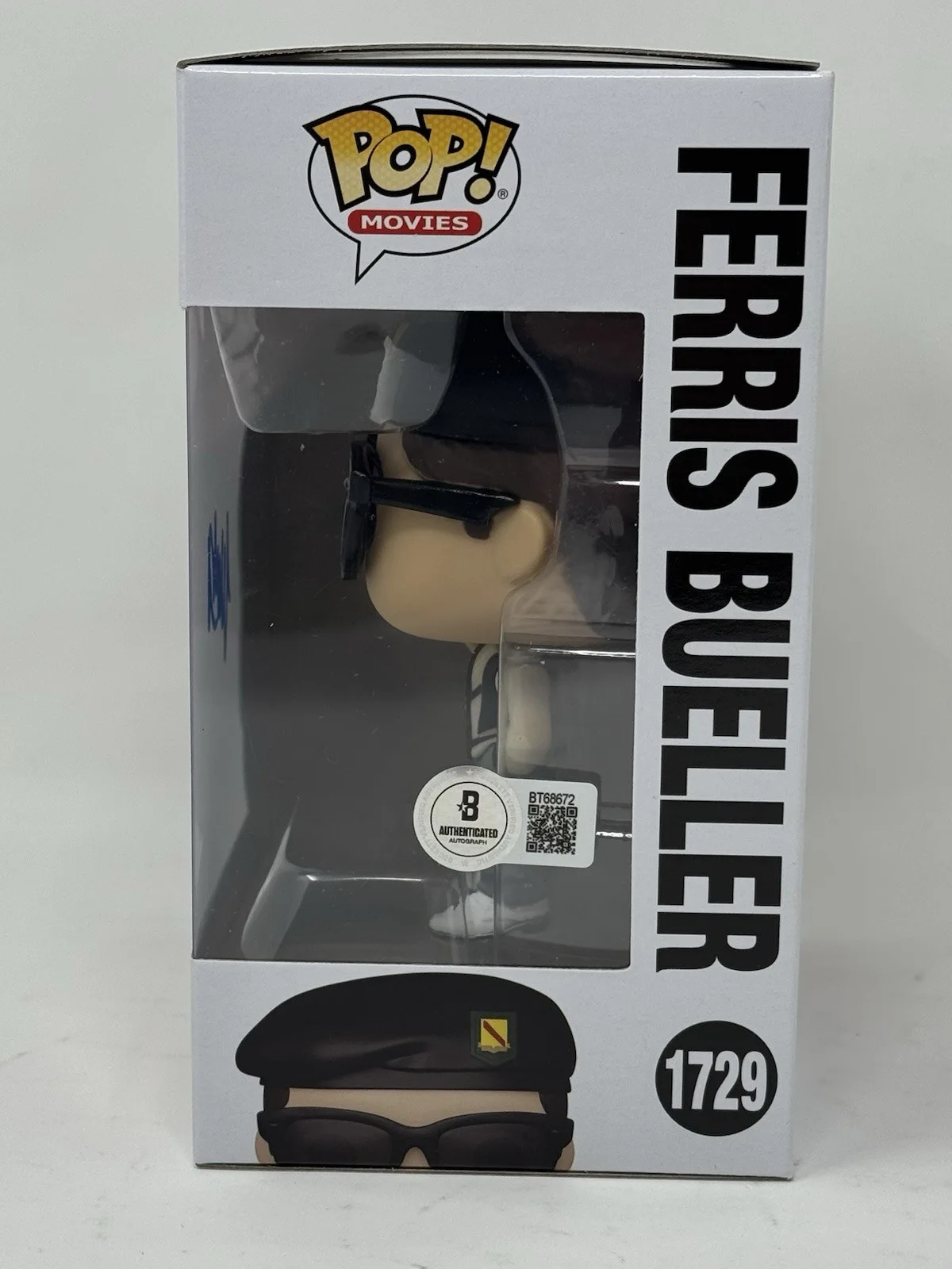 Matthew Broderick — Matthew Broderick Signed Ferris Bueller's Day Off Funko Pop Autograph BAS COA, image 3