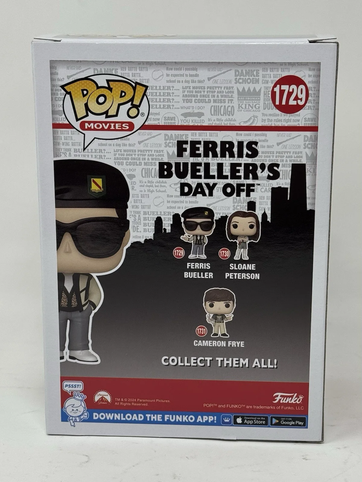 Matthew Broderick — Matthew Broderick Signed Ferris Bueller's Day Off Funko Pop Autograph BAS COA, image 4