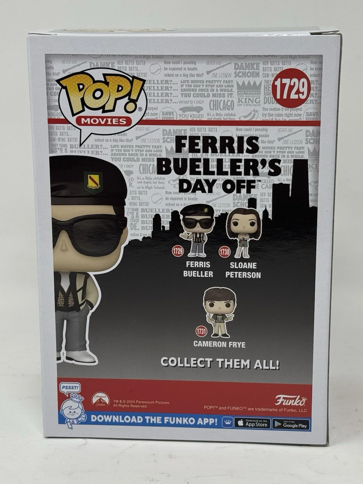 Matthew Broderick — Matthew Broderick Signed Ferris Bueller's Day Off Funko Pop Autograph BAS COA, image 4
