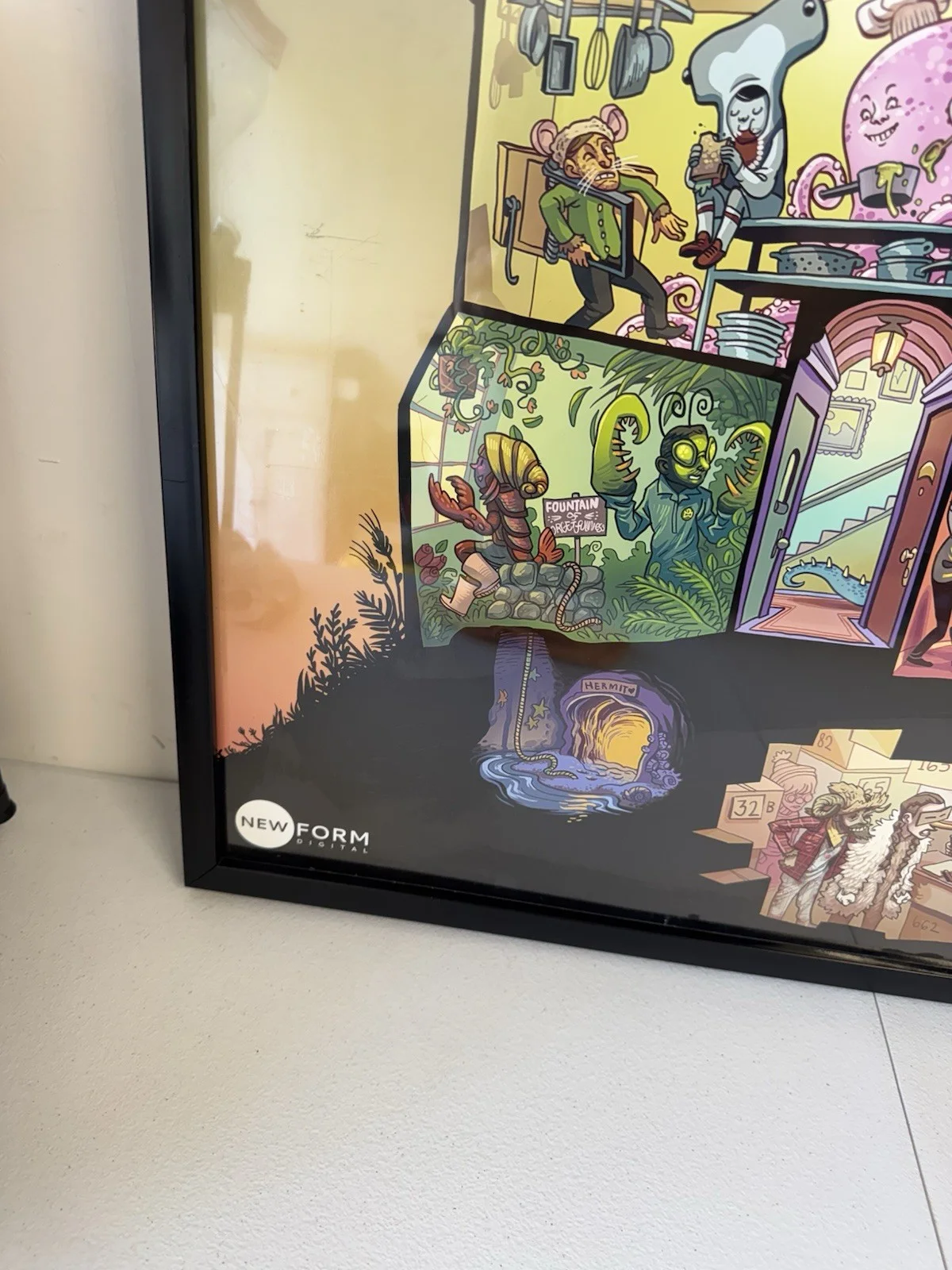 Oscar's Hotel for Fantastical Creatures Autographed Poster - Kick The PJ, image 5