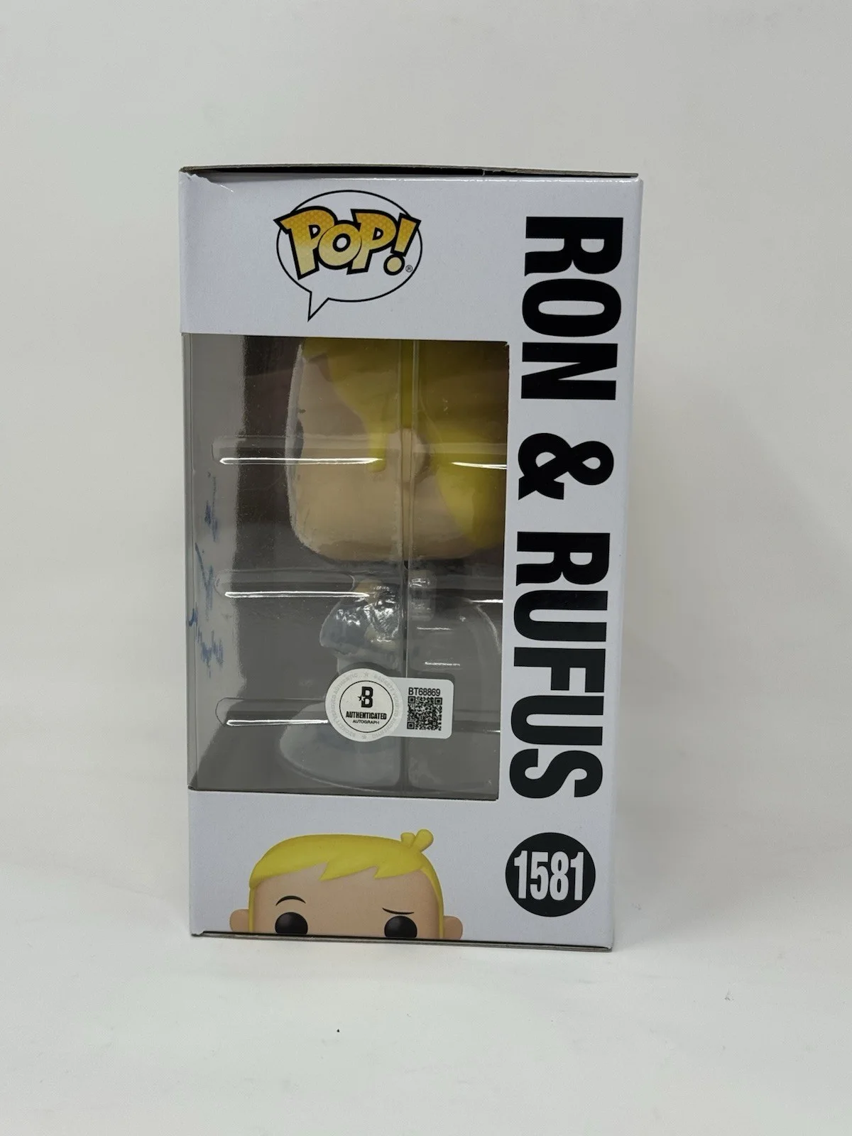 Will Friedle — Will Friedle Signed Kim Possible Ron & Rufus Funko Pop 1581 Autograph BAS COA, изображение 3