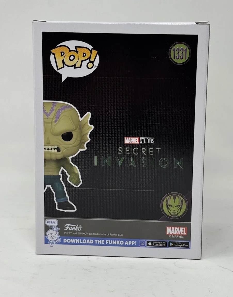 Kingsley Ben-Adir — Kingsley Ben-Adir Signed Secret Invasion Gravik Funko Pop Marvel Autograph BAS, image 5