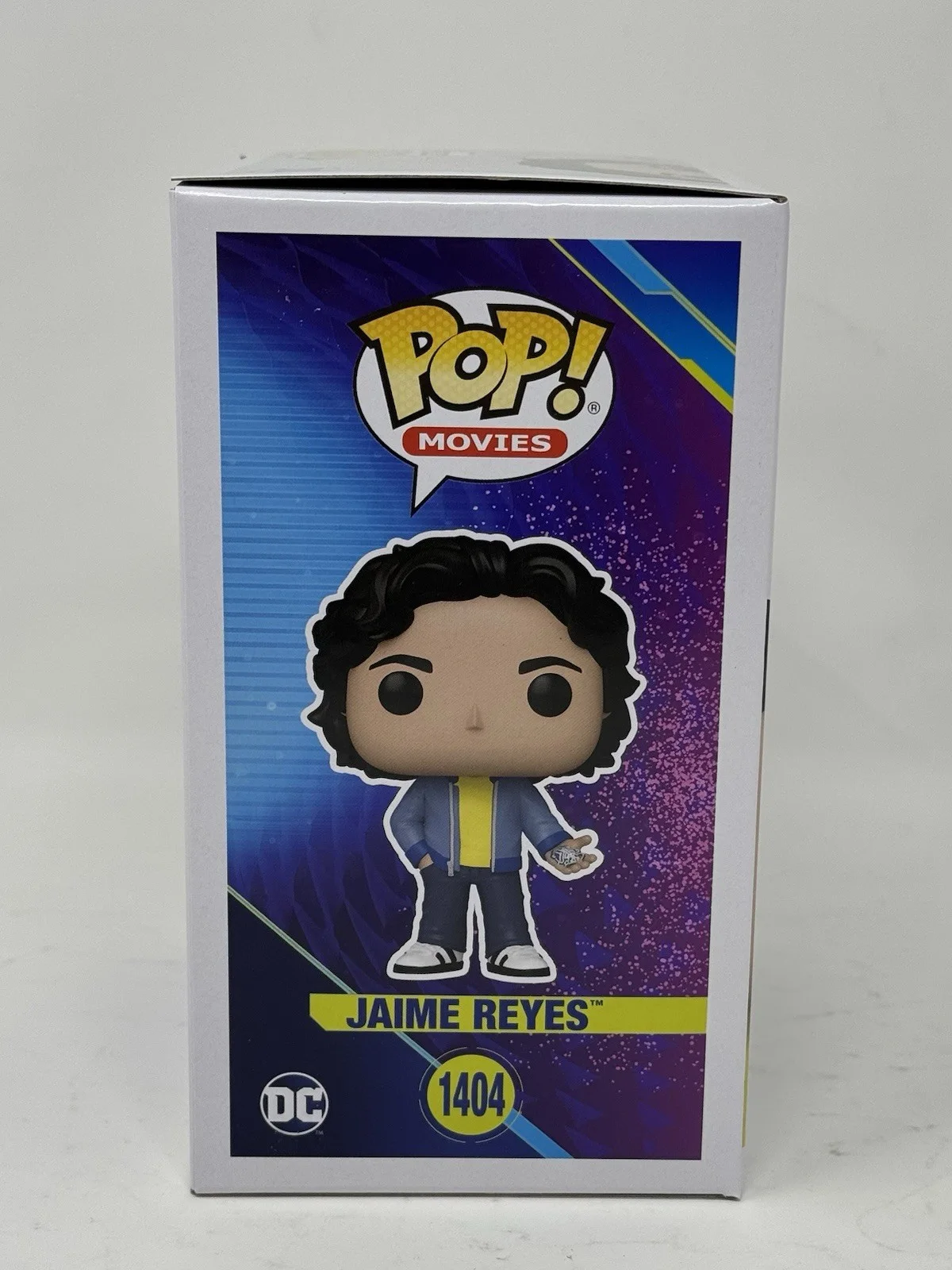 Xolo Mariduena — Xolo Mariduena Signed Blue Beetle Jaime Reyes Funko Pop #1404 Autograph BAS COA, image 5