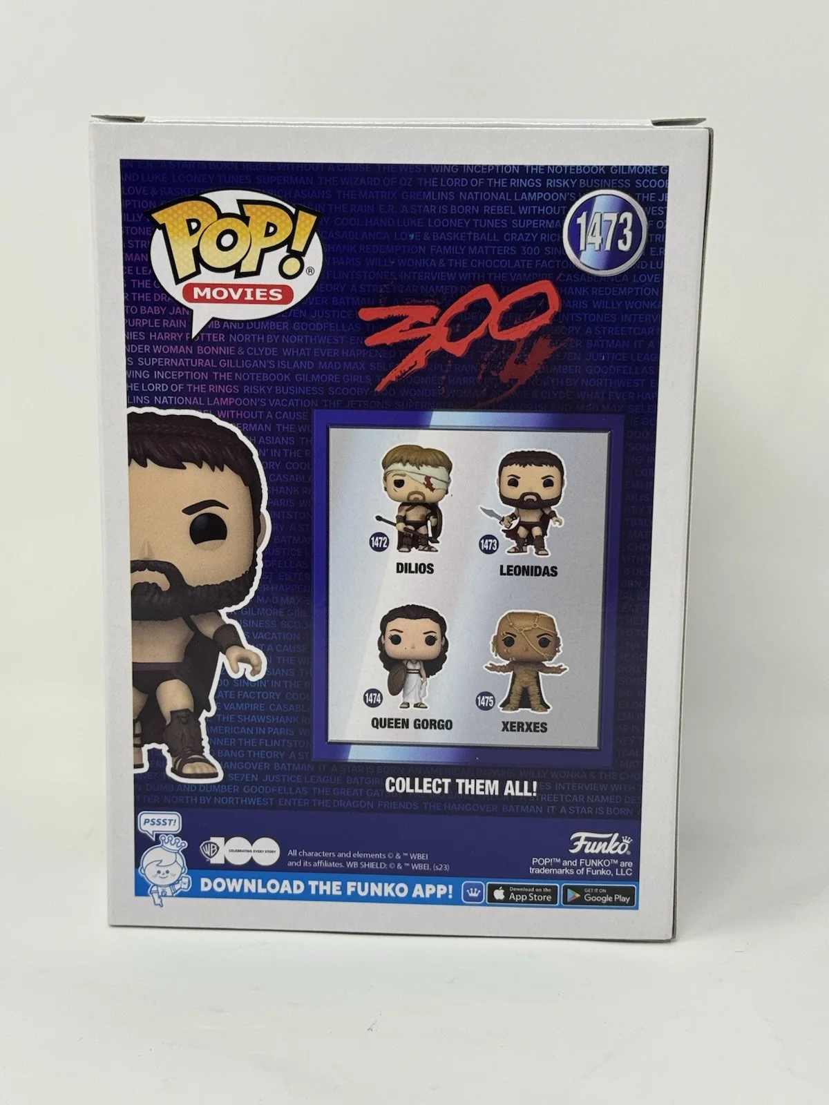 GERARD BUTLER — Gerard Butler Signed 300 Leonidas Funko Pop #1473 Autograph Figure Beckett COA, изображение 4