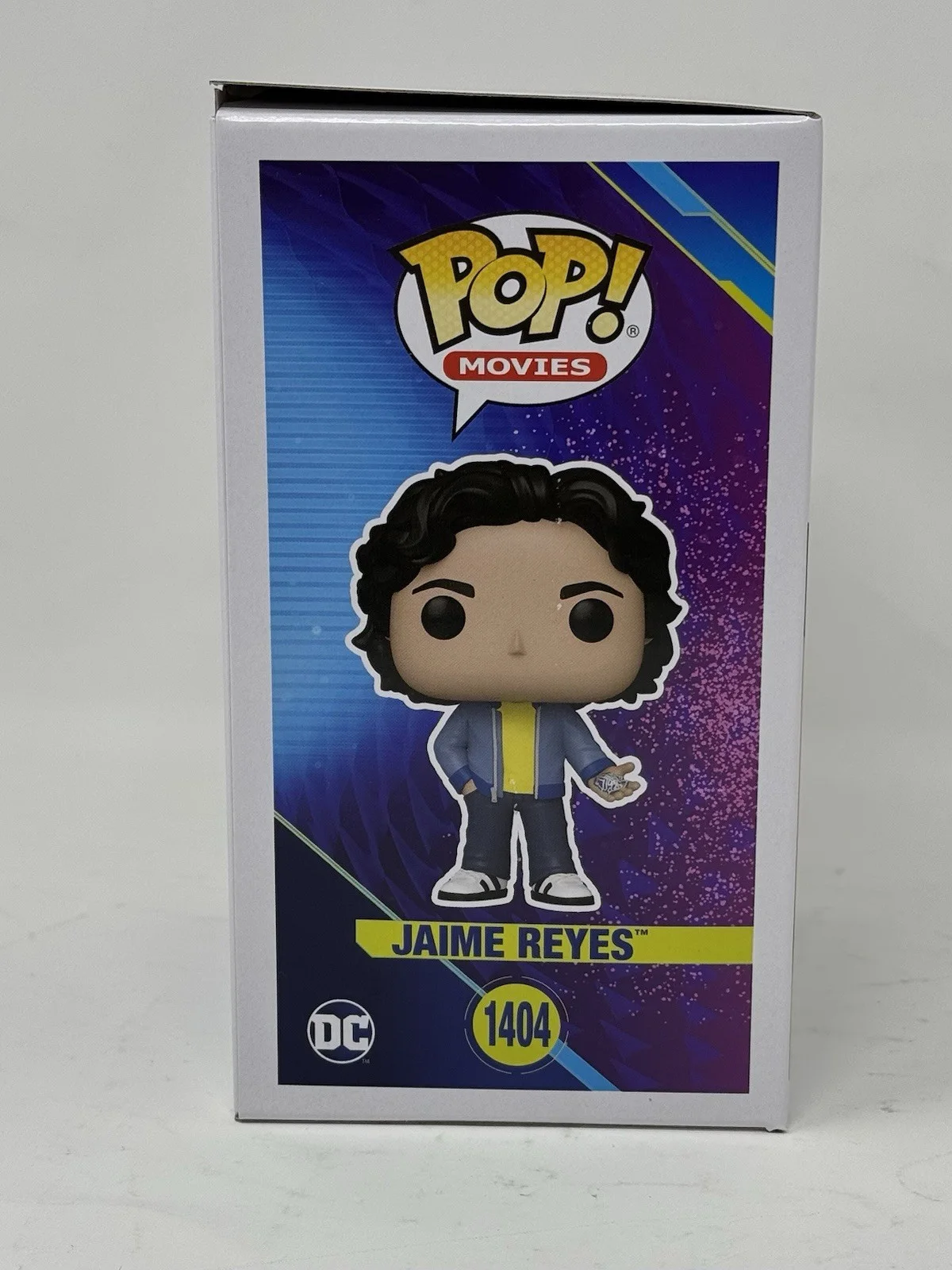 Xolo Mariduena — Xolo Mariduena Signed Blue Beetle Jaime Reyes Funko Pop #1404 Autograph BAS COA, image 5
